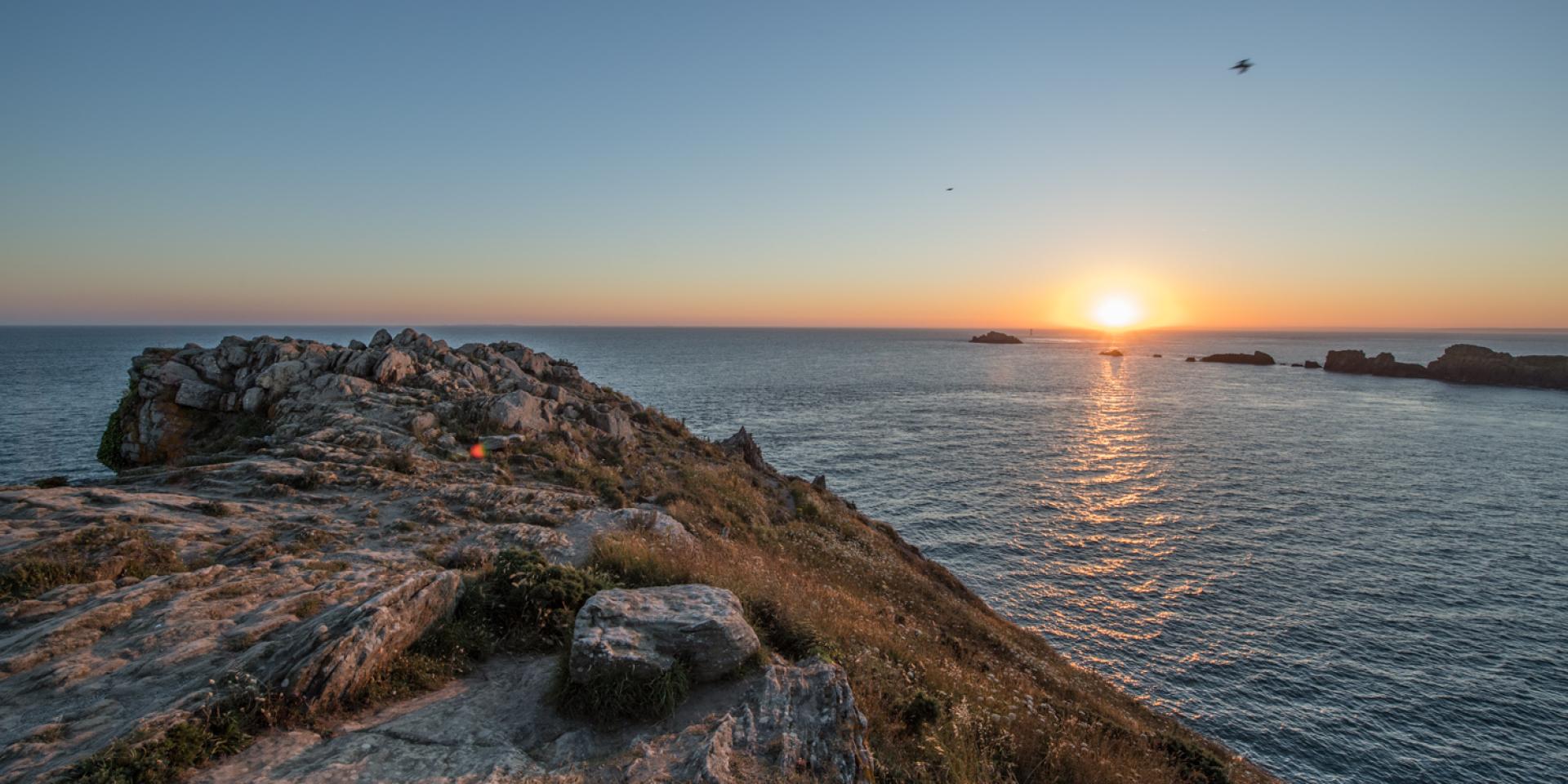 Sonnenuntergang auf der Pointe Du Grouin Cancale Yann Langevin 7826