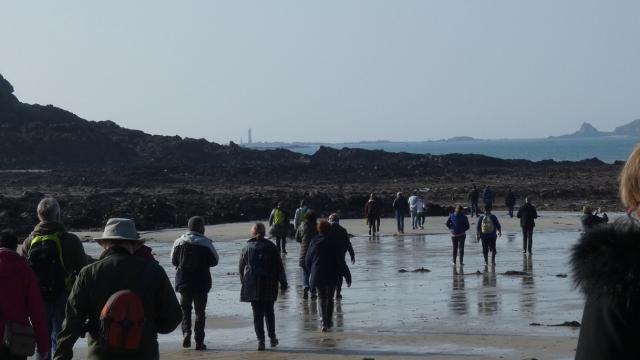 Wir haben es für Sie getestet Große Flut Richtung Le Grand Bé