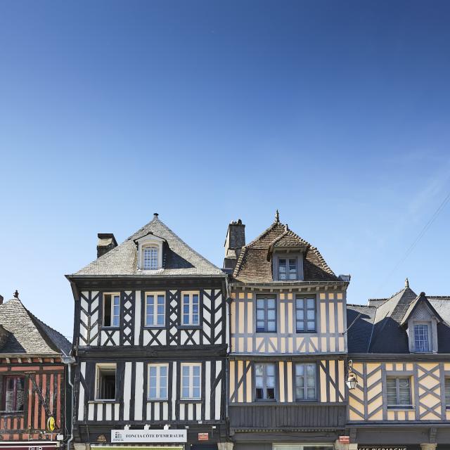 Maisons A Pans De Bois Grand Rue Des Stuarts Dol De Bretagne Alexandre Lamoureux 1018