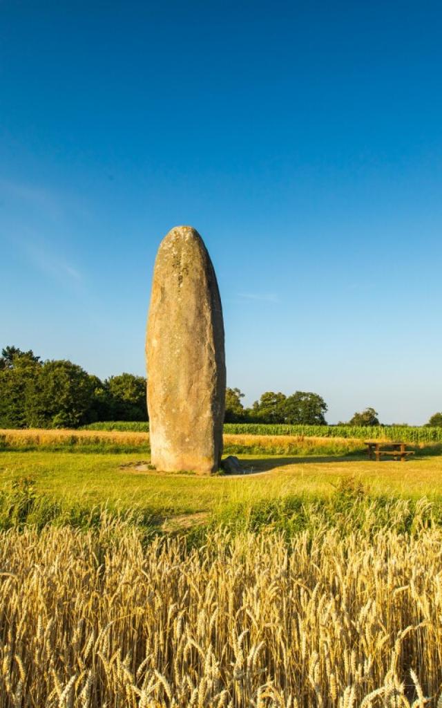 Simon Bourcier - Menhir du Champ Dolent - Dol-de-Bretagne