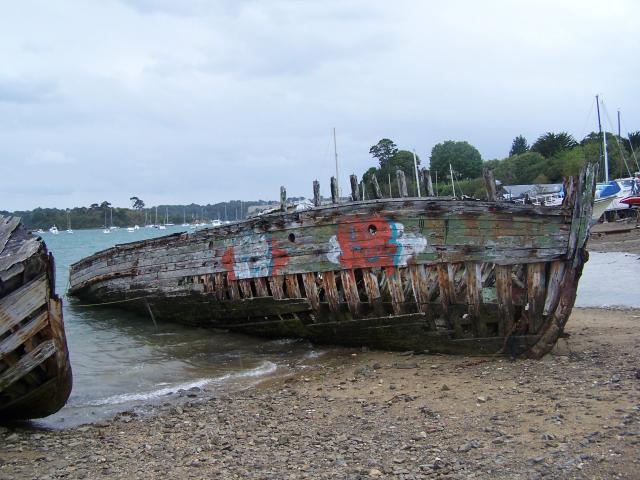 Cimetiere De Bateaux Quelmer Saint-Malo