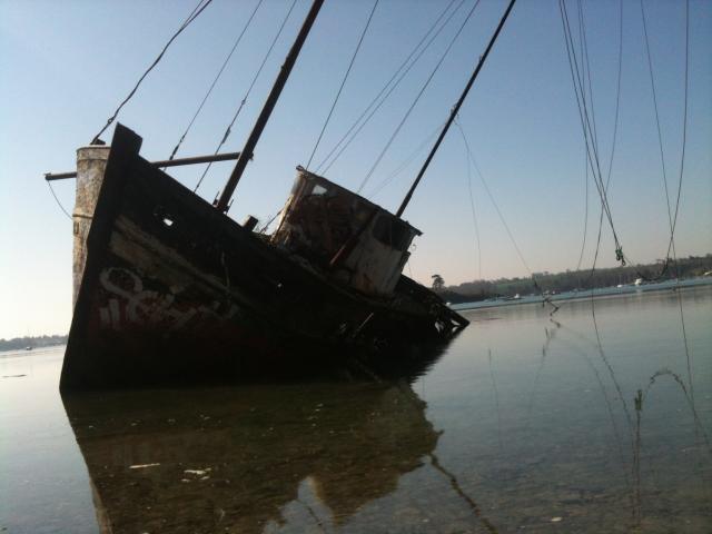 Cimetiere De Bateaux Quelmer Saint-Malo