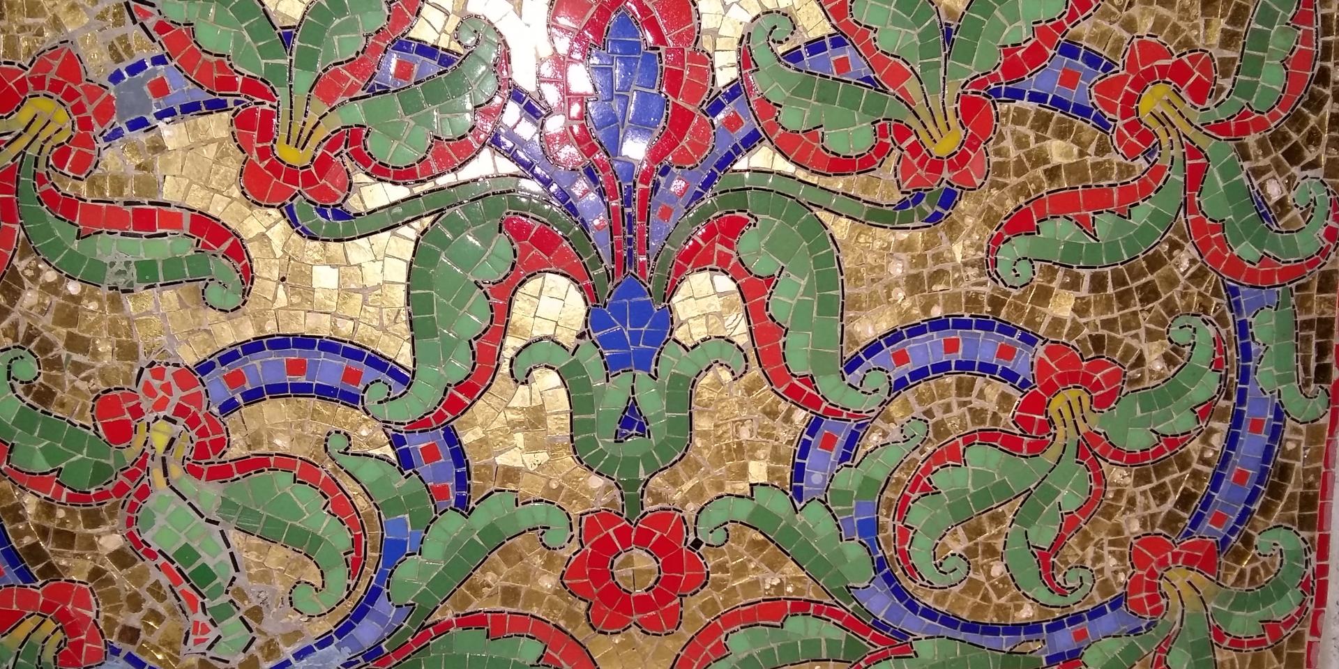 gTexereau - Mosaic by Odorico Church of the Holy Trinity in Tinténiac