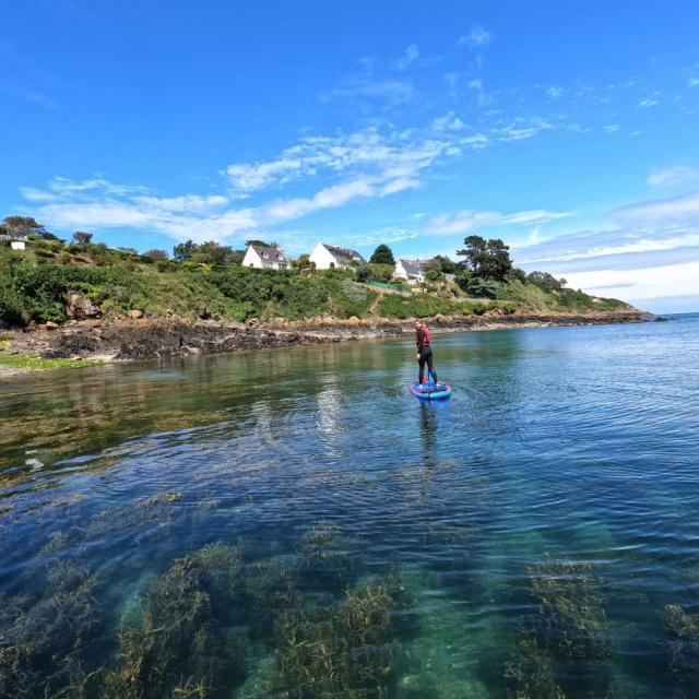 Séance de Paddle à Port Mer - Cancale