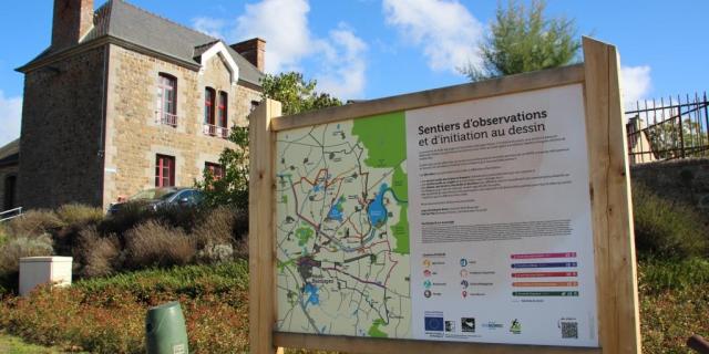 SMBMSM Hédé observatiepad paneel