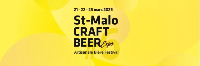 Saint Malo Craft Beer Expo 2025 banner