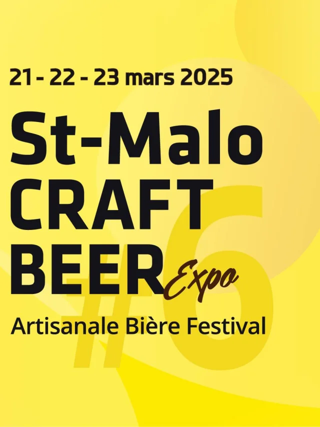 Striscione Saint Malo Craft Beer Expo 2025