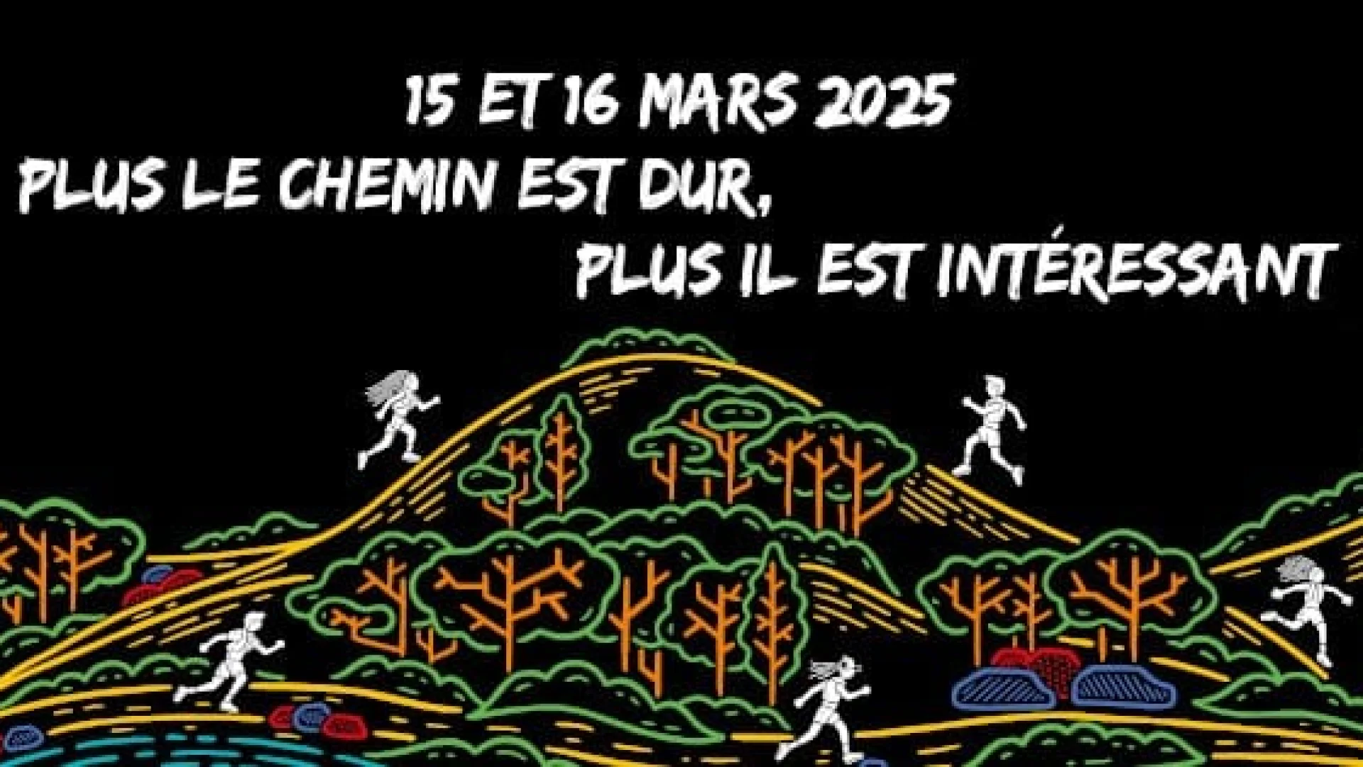 Pancarta del evento Trail Des Vallees 2025