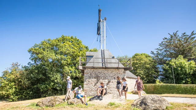 Télégraphe de Chappe à Saint-Marcan visite patrimoine baie du mont-saint-michel