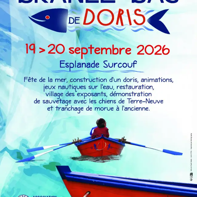 Branle bas de Doris St Malo 19 20 Sept Doris 2026